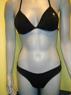 Palmtree neoprene bikini S M of L, Verzenden, Nieuw, Zwart, Bikini