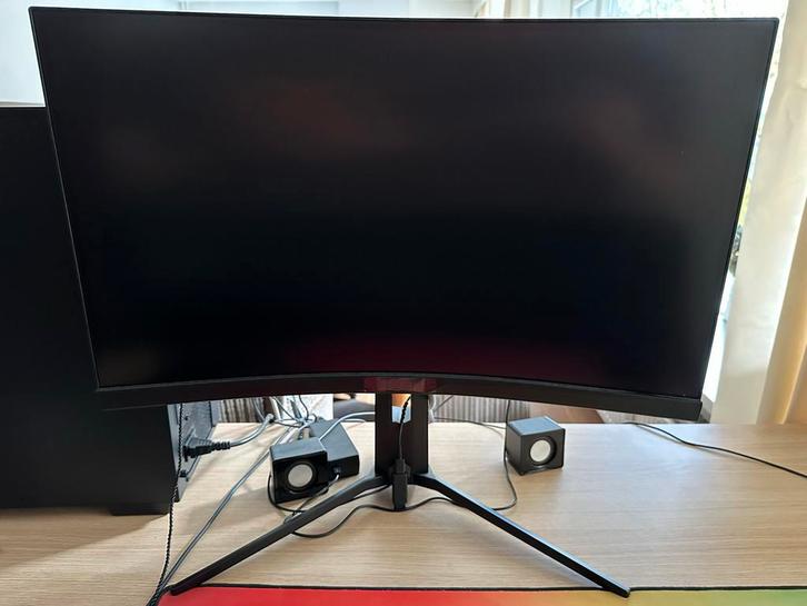 MSI G272CQP curved - 27 inch 165hz 1440p Gaming Monitor, Computers en Software, Monitoren, Zo goed als nieuw, 151 t/m 200 Hz, DisplayPort