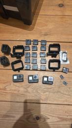 3x GoPro Hero 5 met 15 accus en meer (lees beschrijving!), Audio, Tv en Foto, Actiecamera's, Ophalen of Verzenden, Gebruikt, GoPro