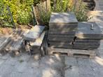 Terrastegels 60x60, Tuin en Terras, Tegels en Klinkers, Ophalen, Gebruikt, 10 m² of meer, Beton