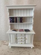 Miniatuur houten boekenkast voor poppenhuis, Ophalen of Verzenden, Nieuw, Poppenhuis