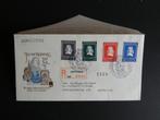 eerstedag FDC e 7 Van Riebeeck 1952, Ophalen of Verzenden, Beschreven, Nederland