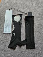 Sleeves  zwart met witte print, Rundholz, maat L, Kleding | Dames, Mutsen, Sjaals en Handschoenen, Verzenden, Nieuw, Handschoenen