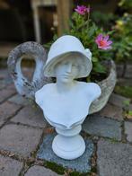 Mooie brocante buste borstbeeld vrouw dame, Antiek en Kunst, Ophalen