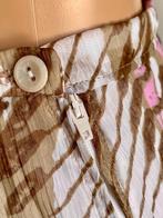 J390 Gerry Weber maat 44=L rok rokje wit/roze/beige, Kleding | Dames, Rokken, Wit, Maat 42/44 (L), Ophalen of Verzenden, Zo goed als nieuw