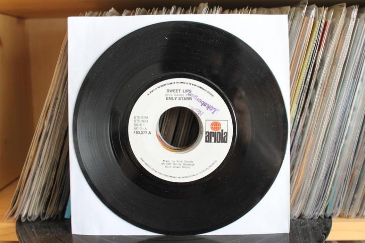 7" Single Emly Starr - Sweet Lips / Hang On, Cd's en Dvd's, Vinyl Singles, Gebruikt, Single, Pop, 7 inch, Ophalen of Verzenden