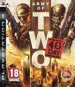 Ps3 army of two 40th day, Avontuur en Actie, Ophalen of Verzenden, 1 speler, Zo goed als nieuw