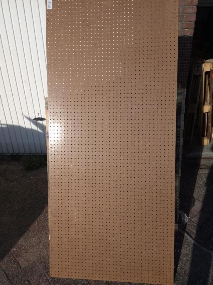 Hardboad panelen, Doe-het-zelf en Verbouw, Platen en Panelen, Zo goed als nieuw, Overige materialen, Minder dan 20 mm, Ophalen of Verzenden