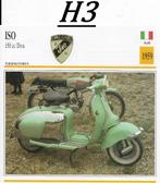 H3 scooter kaart iso 150 cc diva (1959 ) --, Verzamelen, Auto's, Ophalen of Verzenden, Zo goed als nieuw