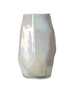 Pols Potten - Graphic Luster Vaas - maat L, Wit, Nieuw, Ophalen of Verzenden, Glas