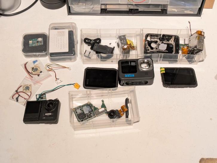 2x GoPro hero 10 onderdelen + NamelessRC kit, Audio, Tv en Foto, Actiecamera's, Niet werkend, GoPro, Ophalen of Verzenden