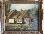 schilderij boerderijen, Ophalen