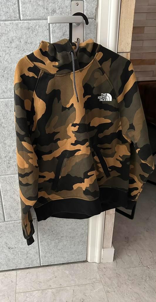 The North Face Hoodie-Nieuw&Origineel (Camouflage), Kleding | Dames, Truien en Vesten, Nieuw, Maat 36 (S), Groen, Ophalen of Verzenden