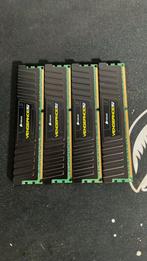 Corsair Vengeance LP 16gb (4x4gb) DDR3 1600Mhz, Computers en Software, RAM geheugen, Ophalen of Verzenden, Zo goed als nieuw