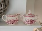 Oud melkkannetje en suikerpotje Mason's Stratfort England, Antiek en Kunst, Antiek | Servies los, Ophalen of Verzenden