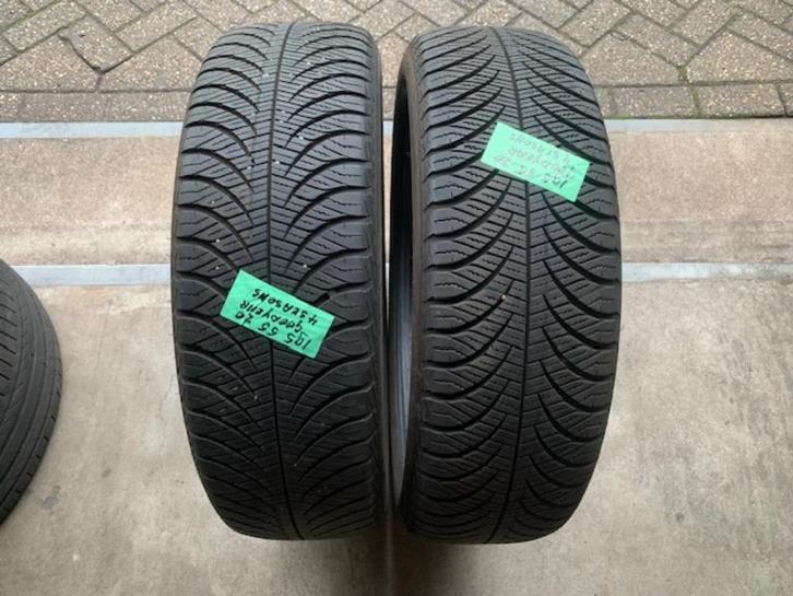 2X GOODYEAR VECTOR ALL SEASON BANDEN 195 55 R20 95H 6MM, Auto-onderdelen, Banden en Velgen, Band(en), All Season, 20 inch, 195 mm