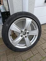 4x aluminium velg + winterband (17inch), Ophalen, Gebruikt, Banden en Velgen, 17 inch