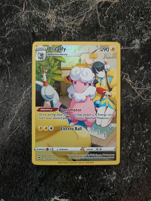 Flaaffy #TG03 - Silver Tempest, Hobby en Vrije tijd, Verzamelkaartspellen | Pokémon, Zo goed als nieuw, Ophalen of Verzenden