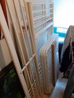 Stapelbed van metaal gratis. Matras 20 euro, Ophalen, Eenpersoons, Metaal, 90 cm