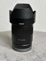 Zeiss Sony 55mm  f1.8 EF  Full Frame, Zo goed als nieuw, Standaardlens, Ophalen