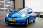 Toyota Aygo 1.0 12V Vvt-i 3DRS MMT 2009 Blauw, Auto's, Voorwielaandrijving, Stof, Zwart, 68 pk