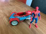 Spiderman Actiefiguur met Voertuig, Ophalen of Verzenden, Zo goed als nieuw