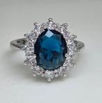 Nieuwe verstelbare ring, Blauw, Nieuw, Ophalen of Verzenden, Kleiner dan 17