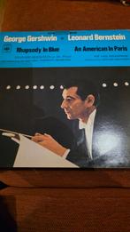 Gershwin Bernstein Rhapsody in Blue LP, Ophalen of Verzenden, Modernisme tot heden, Zo goed als nieuw, Orkest of Ballet