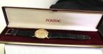 Pontiac horloge man originele doos Antiek 😎💎🕐👌💑🎁, Overige merken, Staal, Polshorloge, 1930 tot 1960