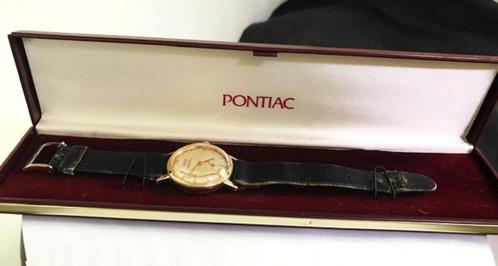 Pontiac horloge man originele doos Antiek 😎💎🕐👌💑🎁, Sieraden, Tassen en Uiterlijk, Horloges | Antiek, Polshorloge, Overige merken