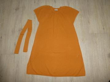 Uniqlo U jurk okergeel maat XS (valt als S/M) beschikbaar voor biedingen