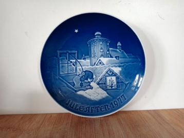 Bing & Grondahl Kerstbord 1977 beschikbaar voor biedingen