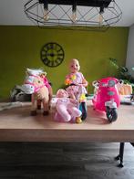 Baby Born Set - Pop, Paard, Potje, Driewieler, Ophalen of Verzenden, Gebruikt, Babypop