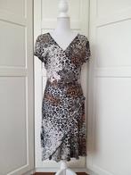 Joseph Ribkoff stretchy panter leopard jurk, maat 38 M, Maat 38/40 (M), Wit, Joseph Ribkoff, Ophalen of Verzenden