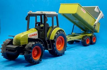 Dickie Toys Claas Celtis 446 RX Tractor met aanhanger