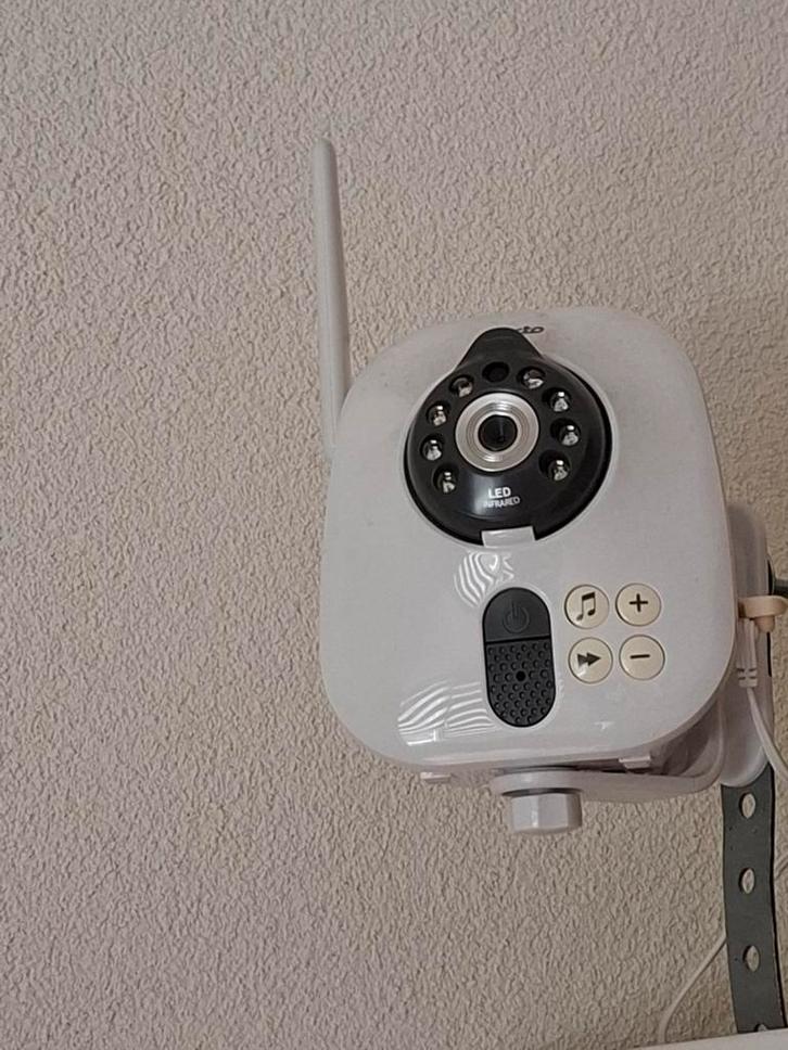 Alecto DVM-80 Babyfoon met Camera, Kinderen en Baby's, Babyfoons, Gebruikt, 250 meter of meer, Camera, Digitaal, Terugspreekfunctie