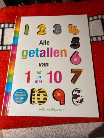 Leerzaam boek: Alle getallen van 1 tot 10 beschikbaar voor biedingen