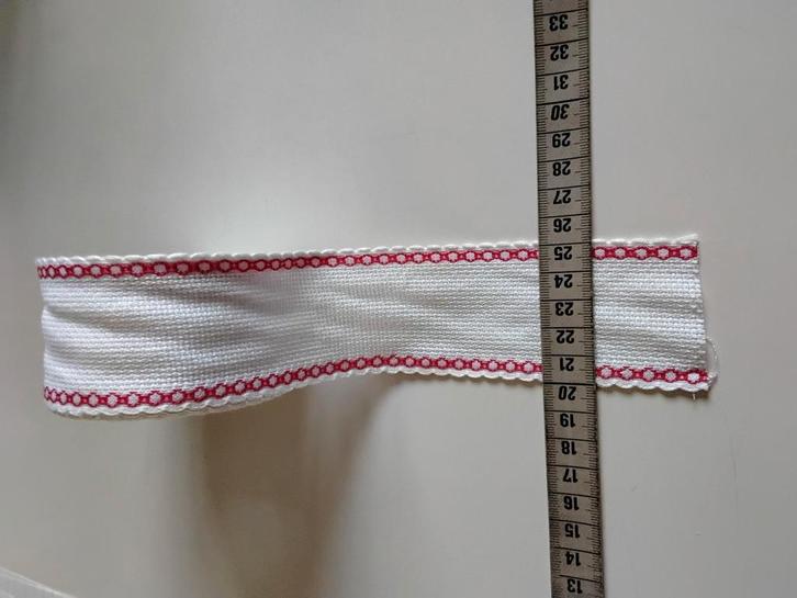 BORDUURBAND, Hobby en Vrije tijd, Borduren en Borduurmachines, Zo goed als nieuw, Borduurpakket, Ophalen of Verzenden