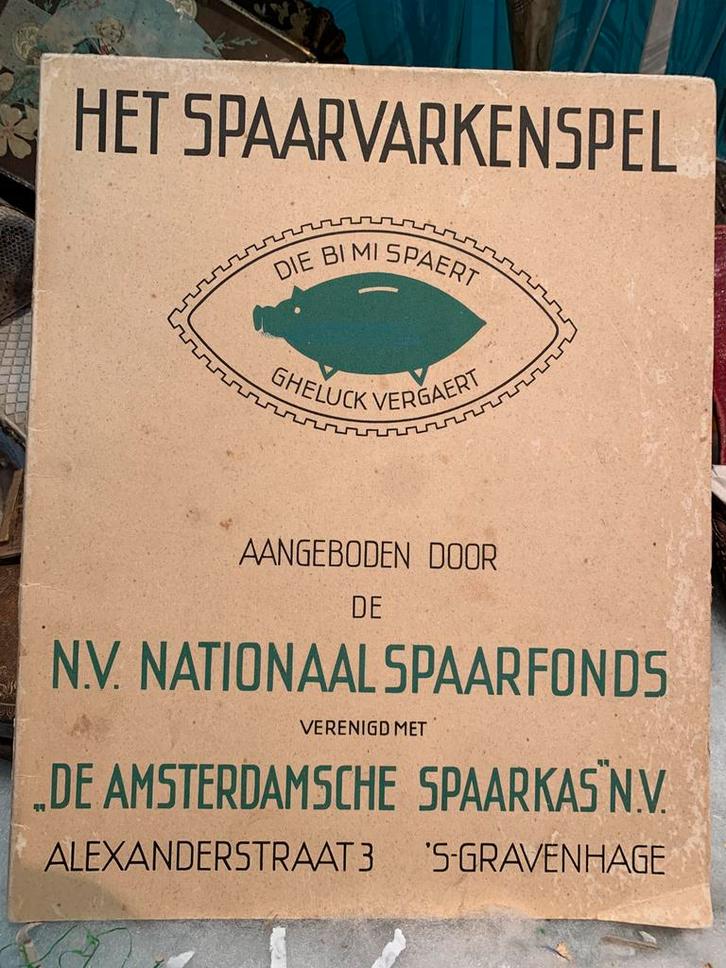 Oud spel, Antiek en Kunst, Antiek | Speelgoed, Ophalen of Verzenden