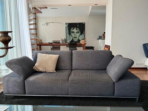 Bank GRATIS ophalen! Kleur: antraciet, Huis en Inrichting, Banken | Bankstellen, Zo goed als nieuw, 200 tot 250 cm, Stof, Ophalen