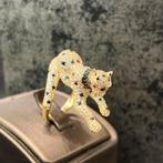 14k gouden panter ring prachtig model, Sieraden, Tassen en Uiterlijk, Ringen, Ophalen of Verzenden, Nieuw, Goud
