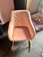 Roze schommelstoel, Ophalen, Zo goed als nieuw, 75 tot 100 cm, 50 tot 75 cm