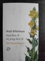 Walt Whitman -  Oud ben ik en jong ben ik herinneringen, Amerika, Ophalen of Verzenden, Walt Whitman, Zo goed als nieuw
