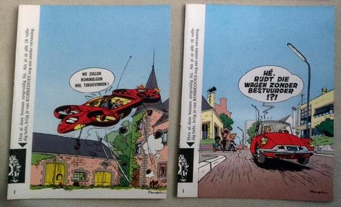 Robbedoes en Kwabbernoot Kaarten Franquin  (8x), Verzamelen, Foto's en Prenten, Prent, 1980 tot heden, Verzenden