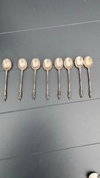 Verzilverde Apostel Lepeltjes - Set van 8, Antiek en Kunst, Antiek | Bestek, Ophalen of Verzenden