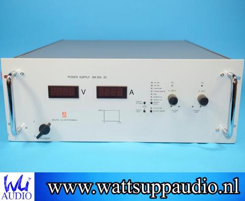 Delta Elektronika SM300-20 300V DC powersupply / Labvoeding, Doe-het-zelf en Verbouw, Meetapparatuur, Gebruikt, Elektriciteit