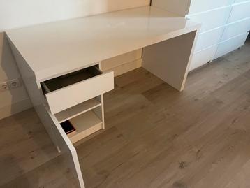 IKEA Malm bureau wit 140x65 cm - afbeelding 3