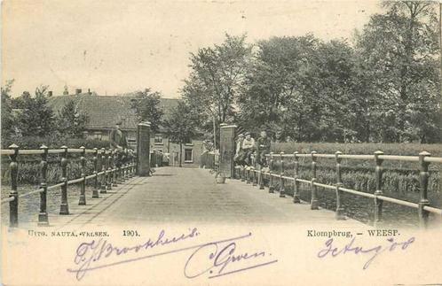 (380-220-001) Weesp Klompbrug, Verzamelen, Ansichtkaarten | Nederland, Noord-Holland, Verzenden