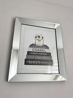 Spiegellijst met Fashion Print, Ophalen, Nieuw, Print, 50 tot 75 cm