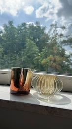 2 x candle holders GRATIS, Huis en Inrichting, Woonaccessoires | Kandelaars en Kaarsen, Ophalen, Zo goed als nieuw, Overige materialen